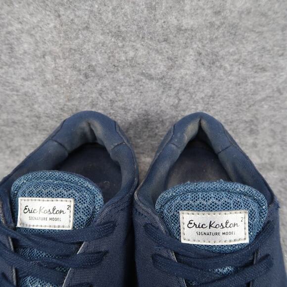 Nike Shoes Mens 7 Skate Sneakers Eric Koston 2 Blue Suede Canvas Lace Up Casual - Picture 3 of 11